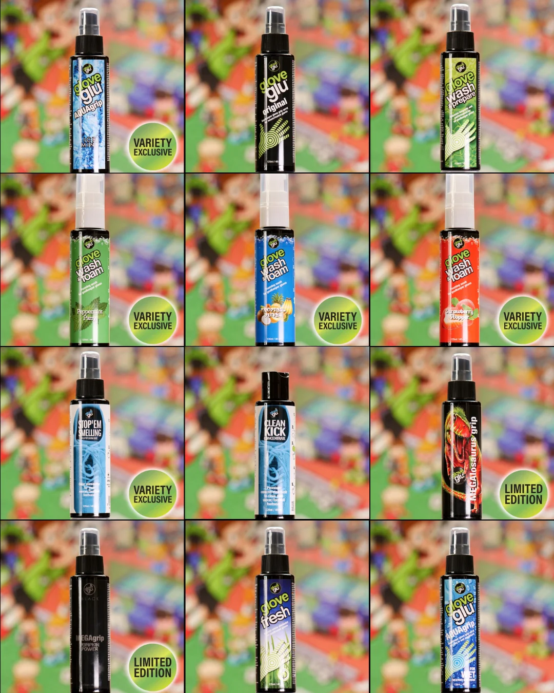 gloveglu Variety Pack (12x120ml Bottles) - Image 5